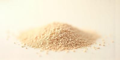 Macro shot of colloidal oatmeal grains